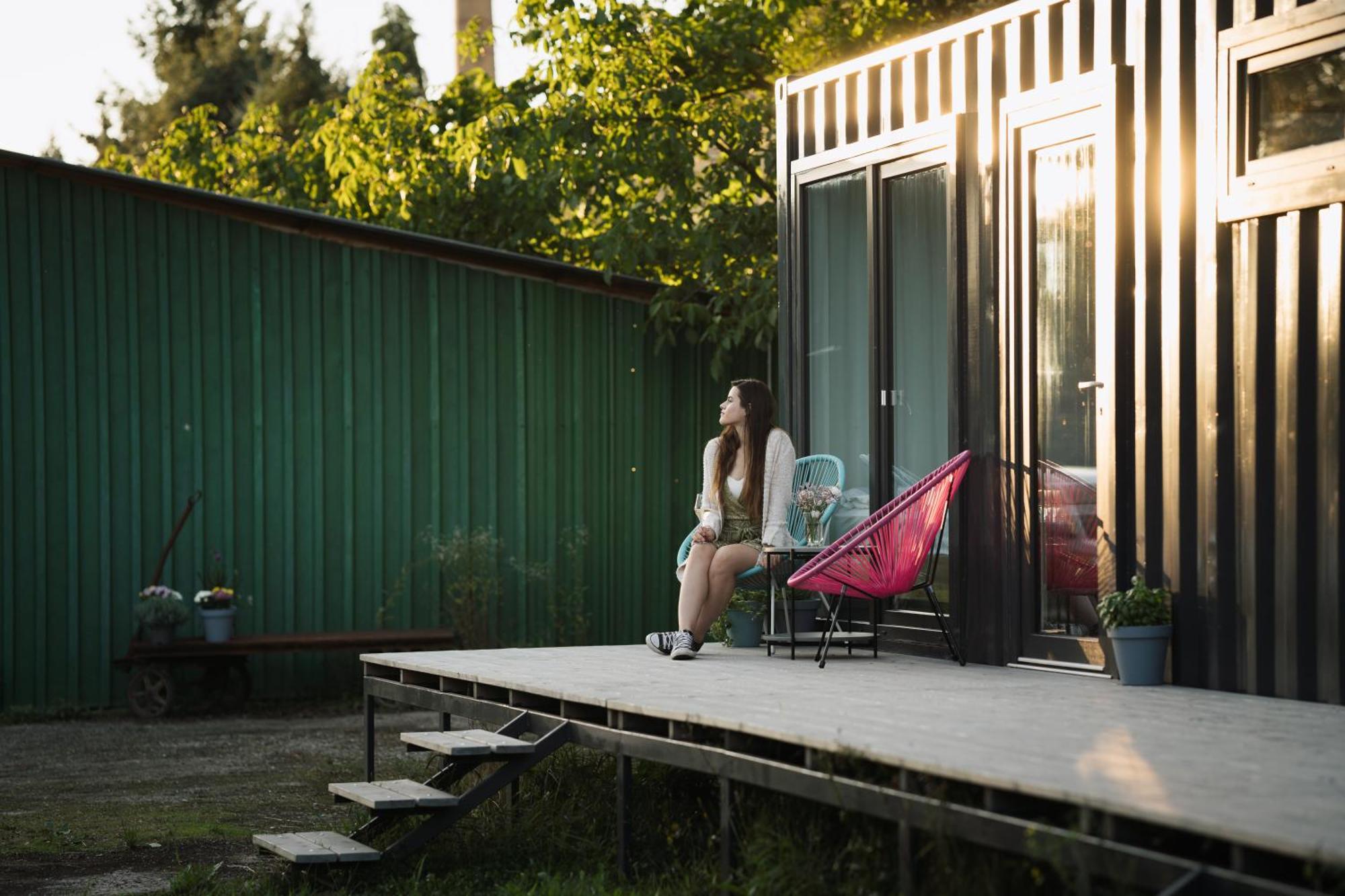 Container Apartment เดชชิน ภายนอก รูปภาพ
